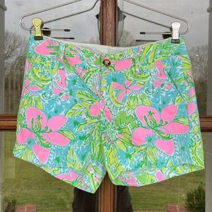 Lily Pulitzer‎ The Callahan shorts. Size 0